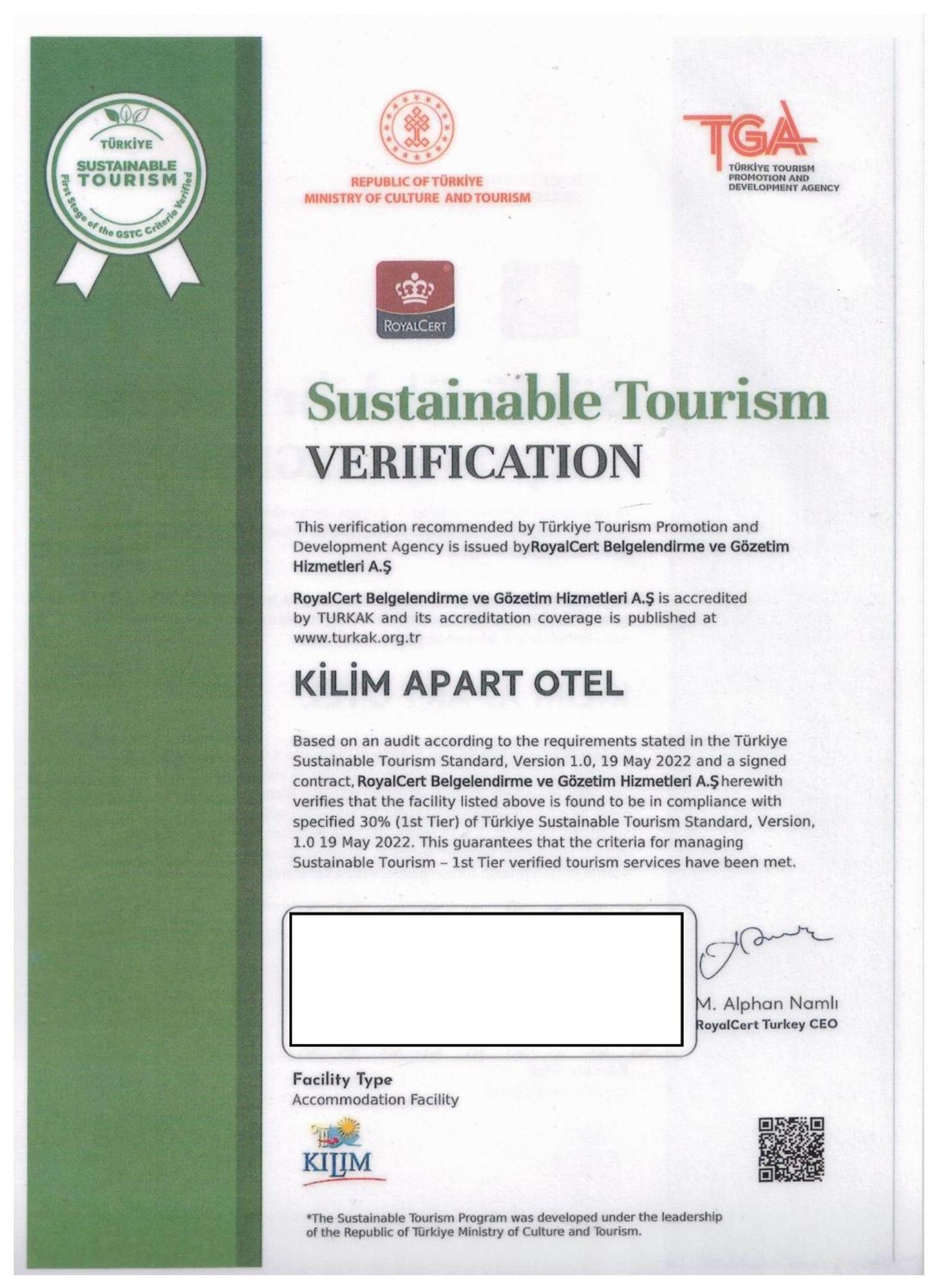 Kilim Hotel & Apart Fethiye Exterior photo